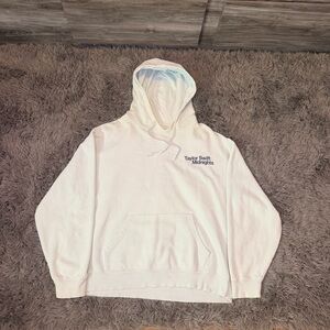 Taylor Swift White Hoodie Sweater